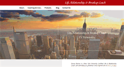 Desktop Screenshot of donnabarnes.com
